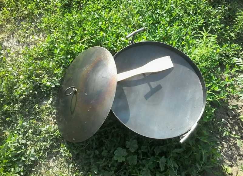Сковорода із диска для вогня 60 40 та 50 см в діаметрі садж мангал