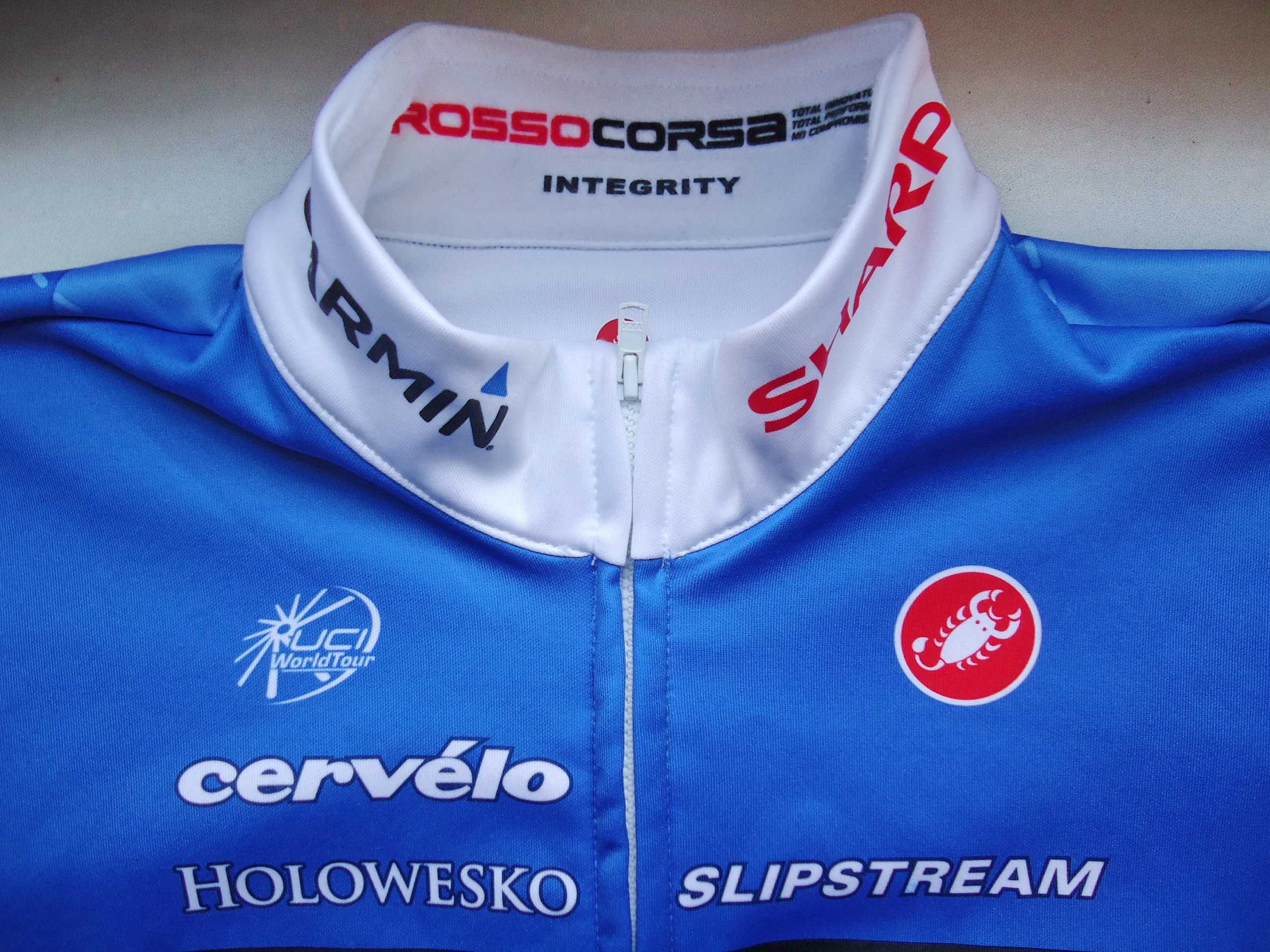 велоджерси Castelli Garmin Sharp cycling jersey на микро флисе (XXL)