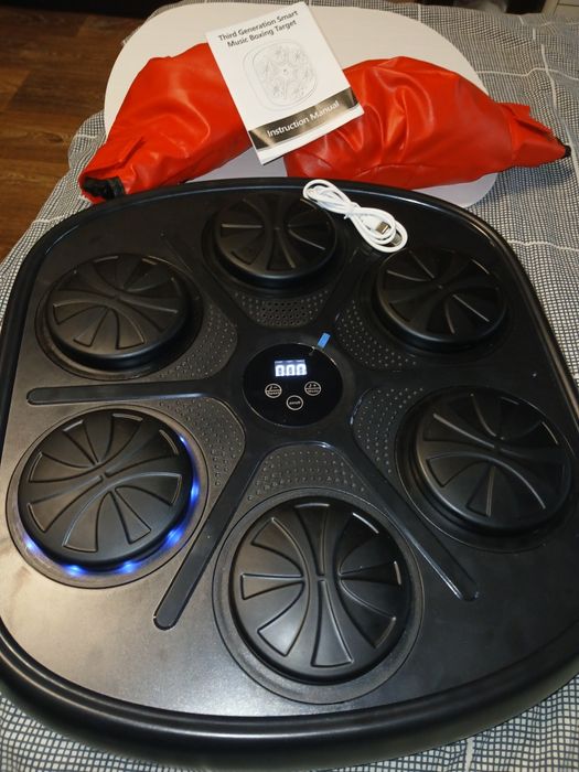 Груша боксерская музыкальная с подсветкой