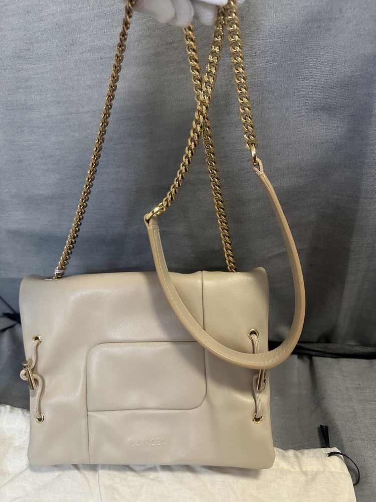 Шкіряна сумочка LANCEL оригінал!