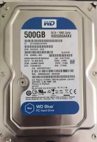 Disco Rígido WD Blue SATA 500Gb 3.5''