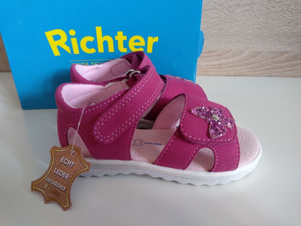 Sandałki Richter Shoes r.23 Sandały Rewelacyjne!!! W CENIE WYSYŁKA