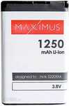 Bateria BL-5CT 1250 mAh Li-Ion Maxximus do NOKIA 6303 C5