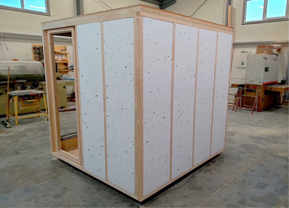 SAUNA Ogrodowa KWADRATOWA Domek 230cm OD RĘKI ! Okno + BECZKA akcesori