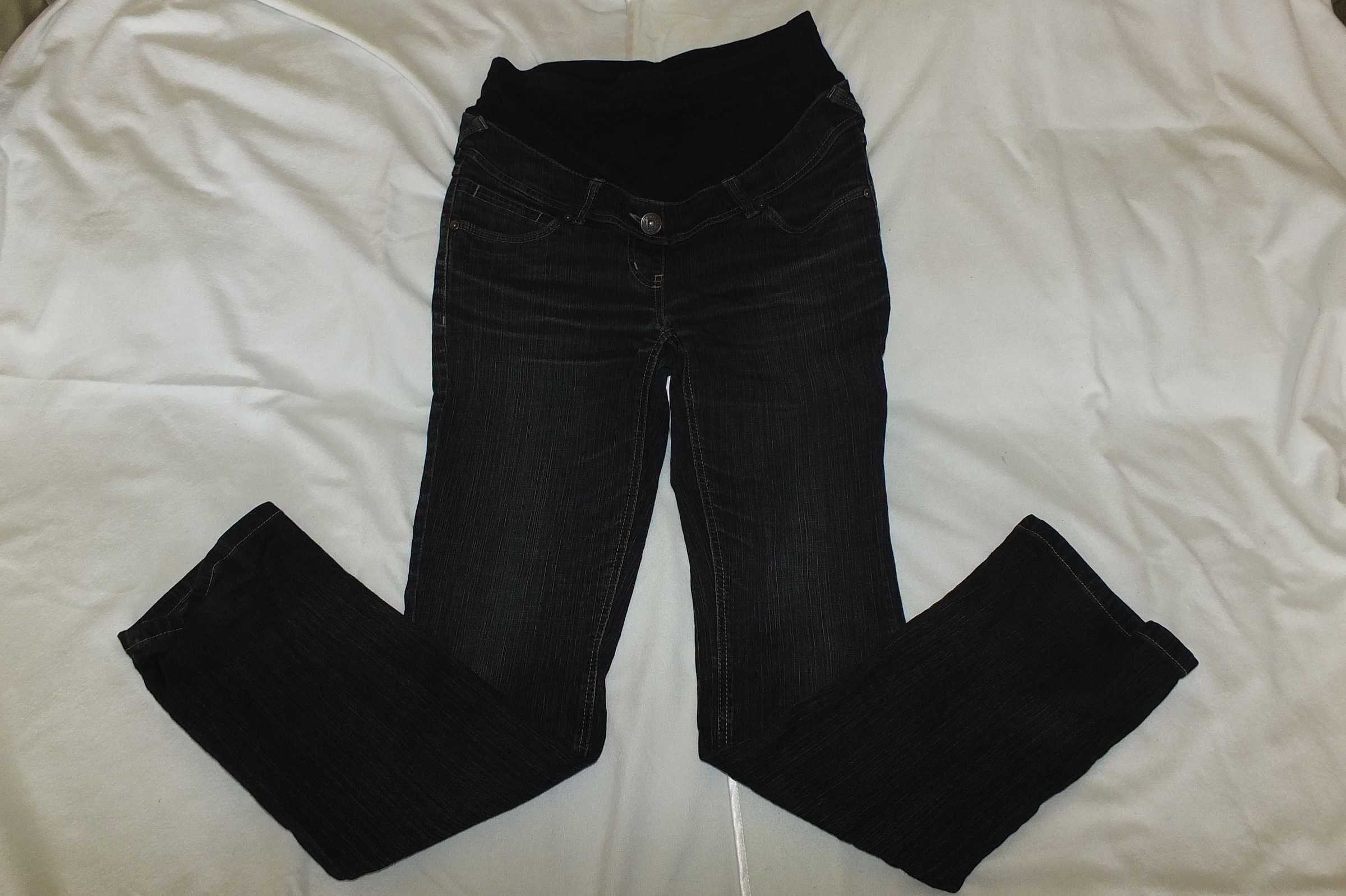 Spodnie ciążowe dżinsy jeansy Yessica eleganckie C&A 38 / 40