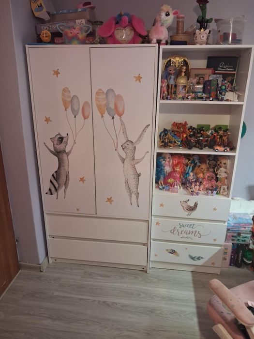 Zestaw komplet mebli dziecięcych