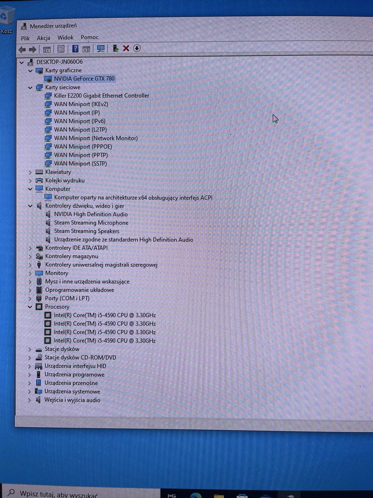Sprzedam komputer do gier z monitorem