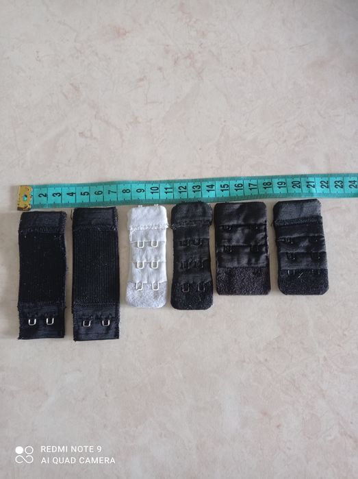 Przedłużenie przedłużki do biustonosza stanika zestaw 6 sztuk