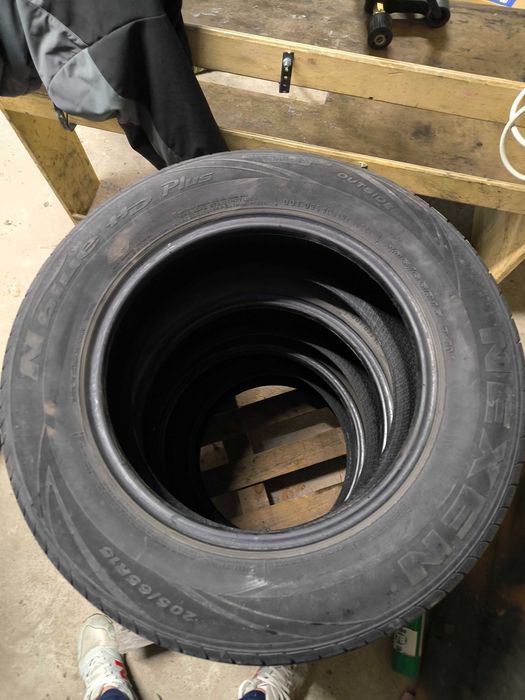 Felgi z oponami zimowymi  + opony letnie Citroen 4x108 205/65/15