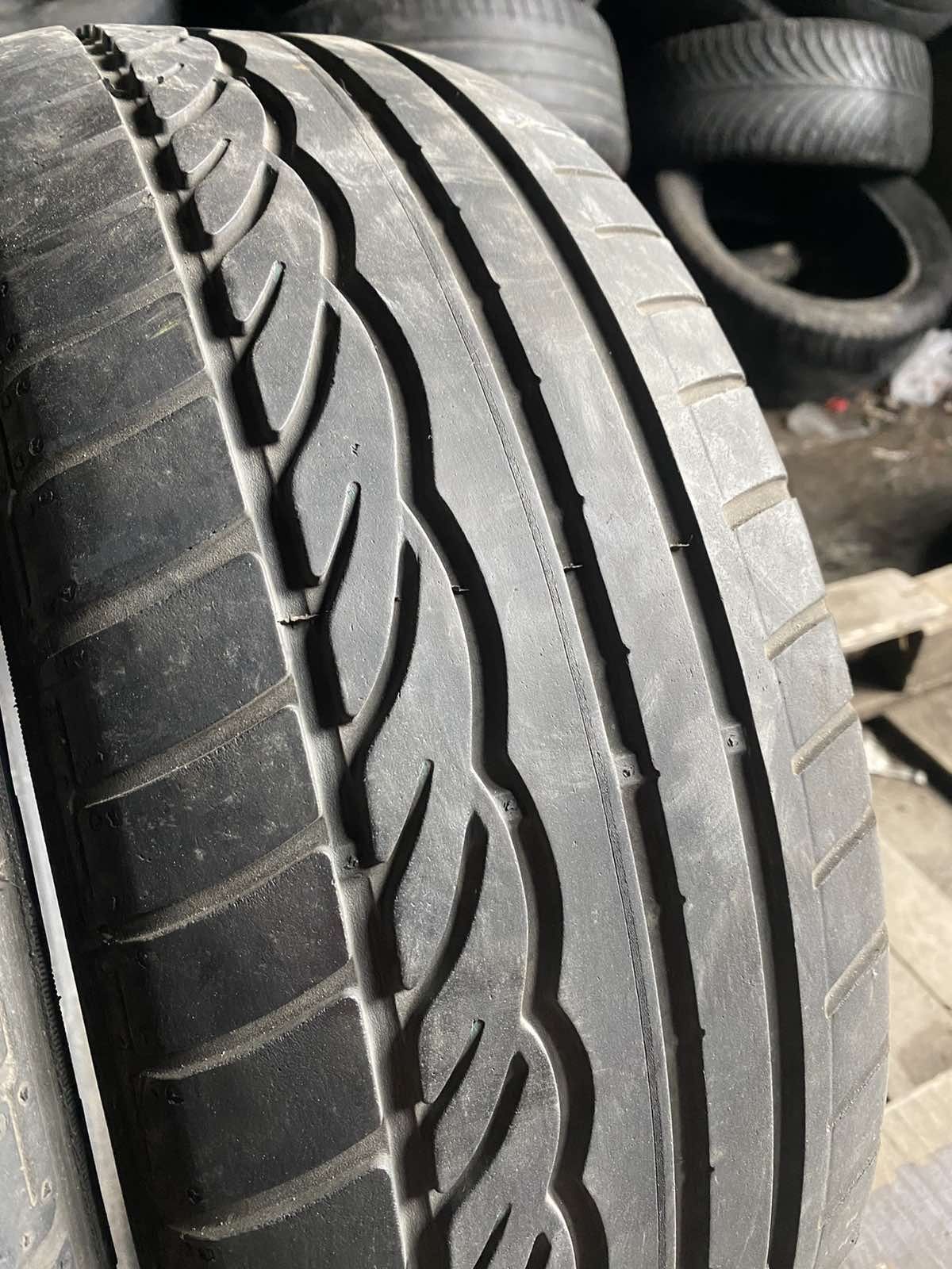 185.55.15 Dunlop 2шт БУ лето склад шины резина из Европы 55 R15