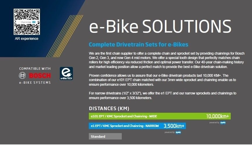 Nowy Łańcuch KMC e9 turbo EPT 9-rzedowy, e-bike. 136 ogn