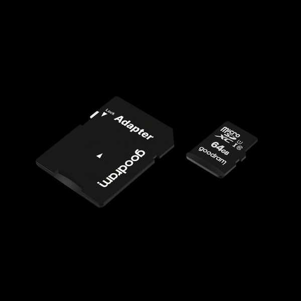 Karta pamięci microSD 64GB UHS-I Goodram z adapterem