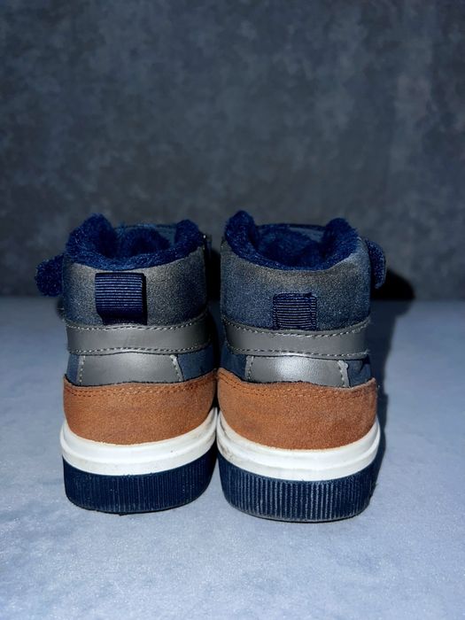 Зимові хайтопи хлопчик 27 р, устілка 18 см