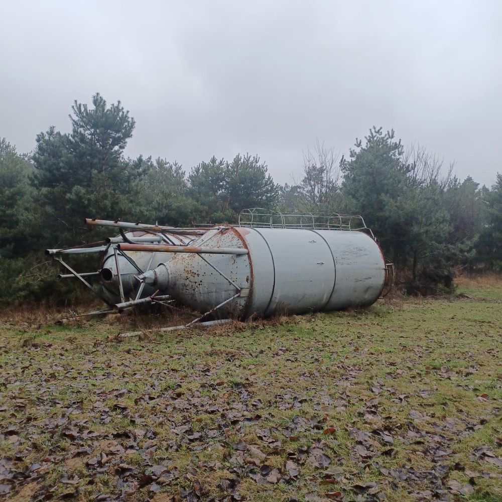 Silos silosy zbożowe zbiornik 24 tony 30 stalowe