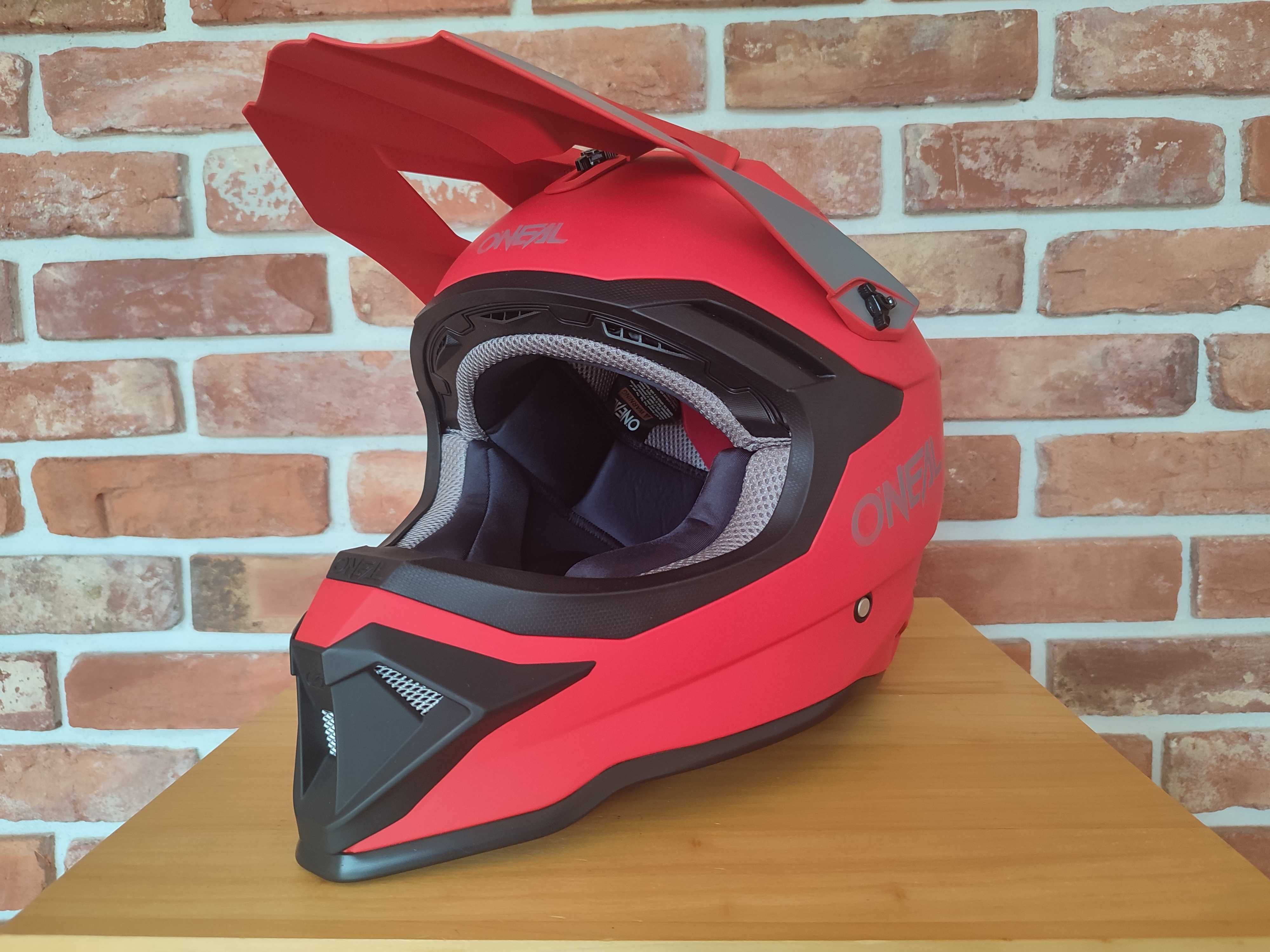 Kask Cross O'Neal 1SRS Czerwony Rozmiar L 59-60cm // NOWY //