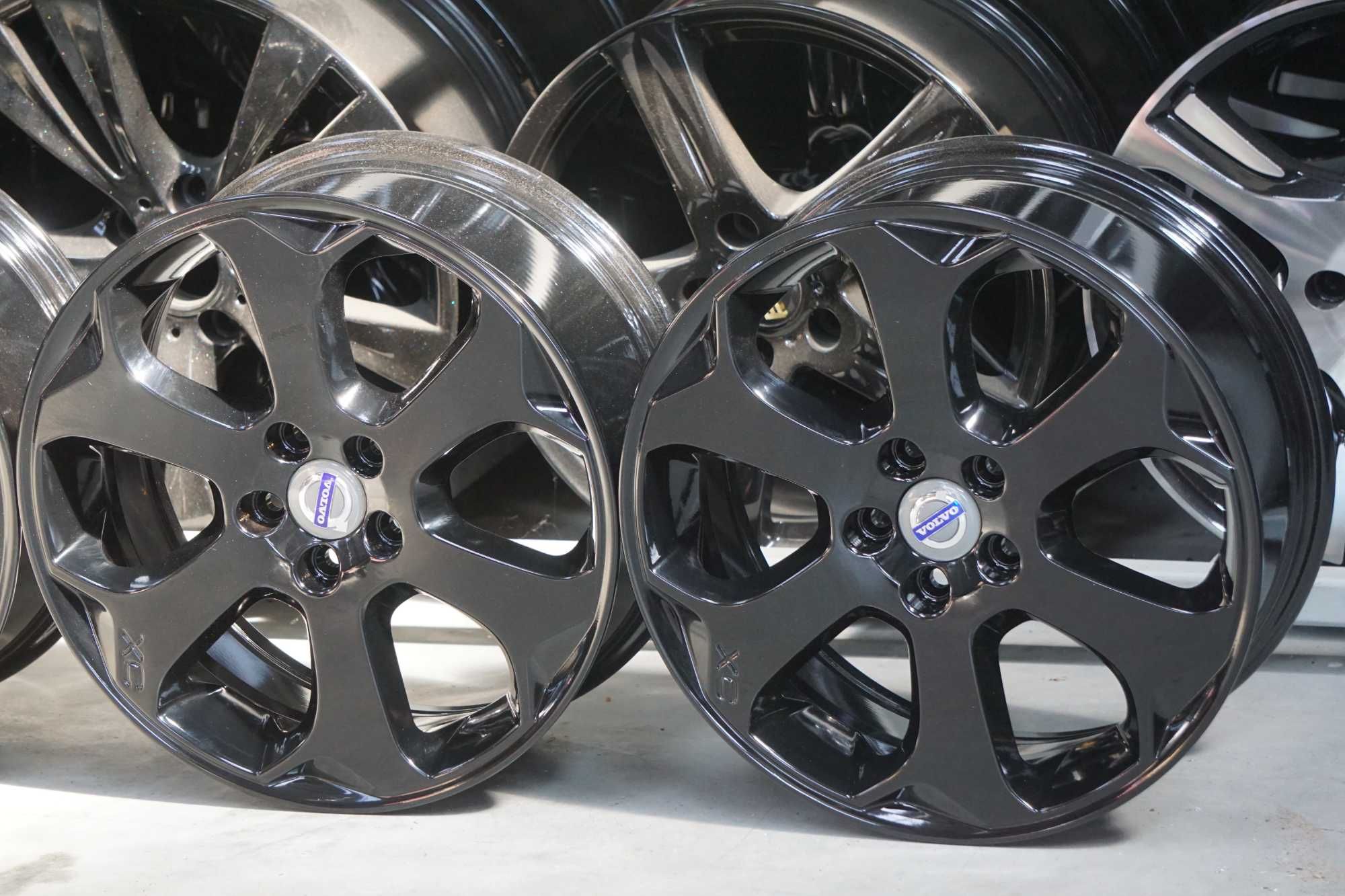 Alufelgi oryginał Volvo XC 5x108 7,5Jx18 et55 cb63,4mm czarne polysk