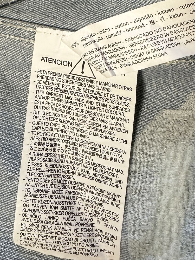 Zara. Рубашка. Джинсовая. Женская.