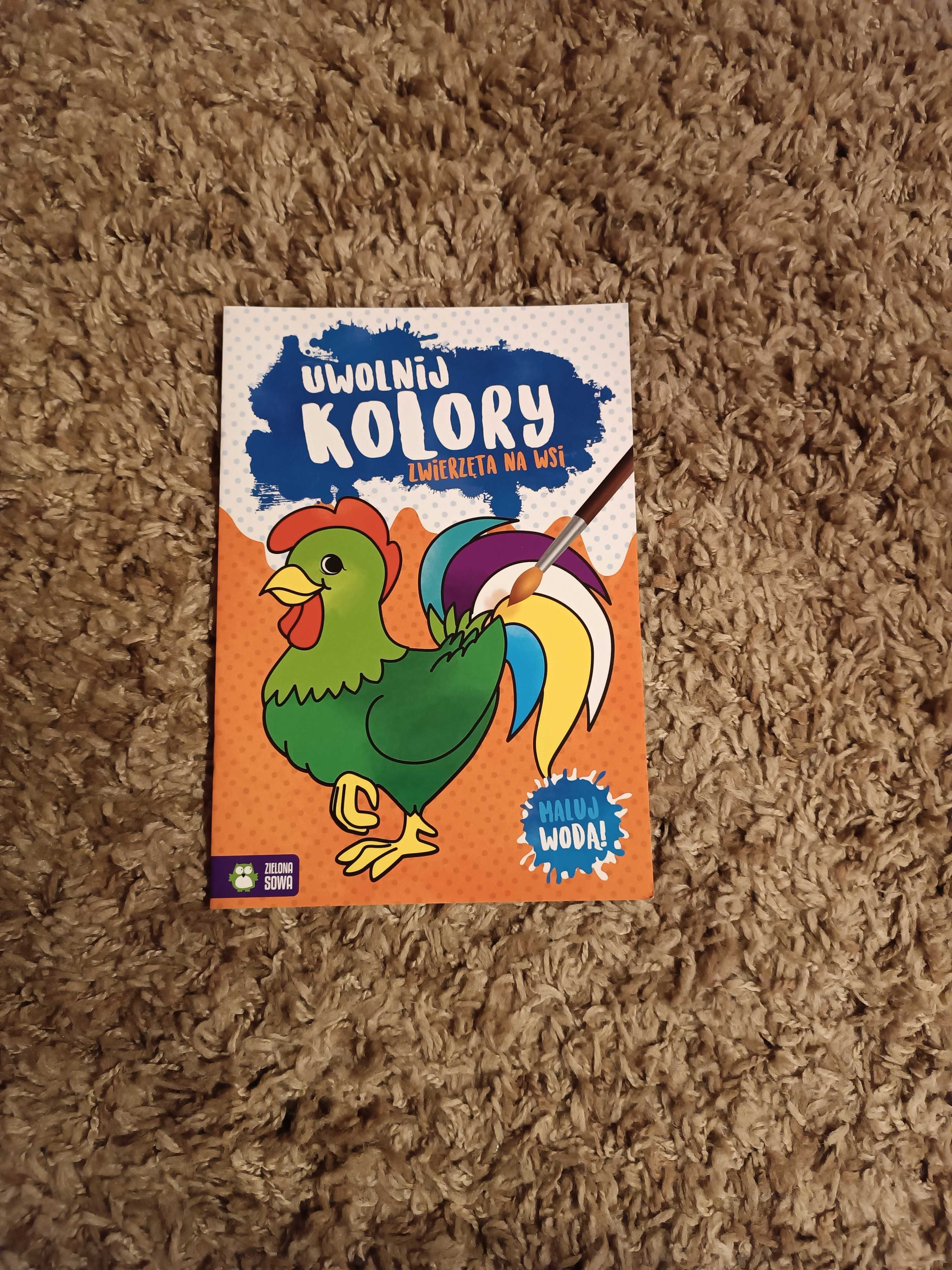 Wodna kolorowanka Zwierzęta na wsi