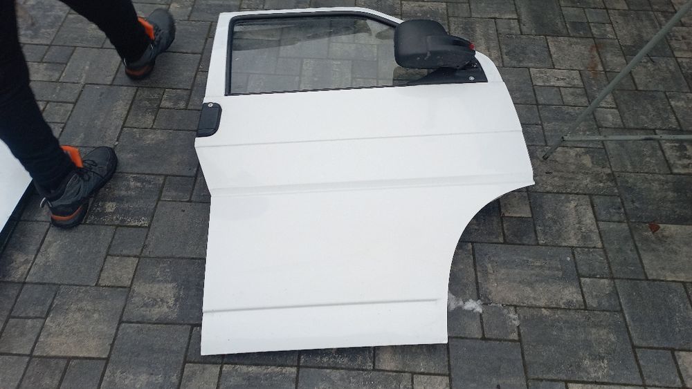 Vw transporter t4 drzwi przednie prawe biale
