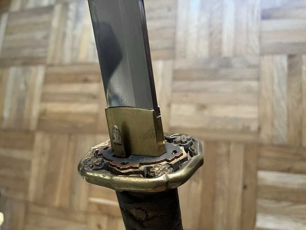 Prawdziwa Katana Japońska oprawa 98 shin guntō [Miecz KOTO] dł. 77,5 c