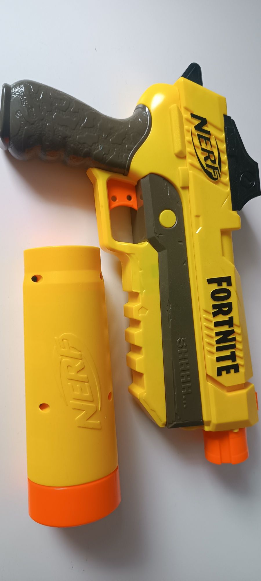 NERF  Forntnite pistolet żółty