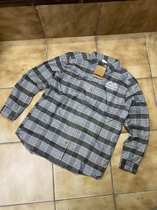 Чоловіча сорочка The North Face оригінал нова в клітинку сіра тактична