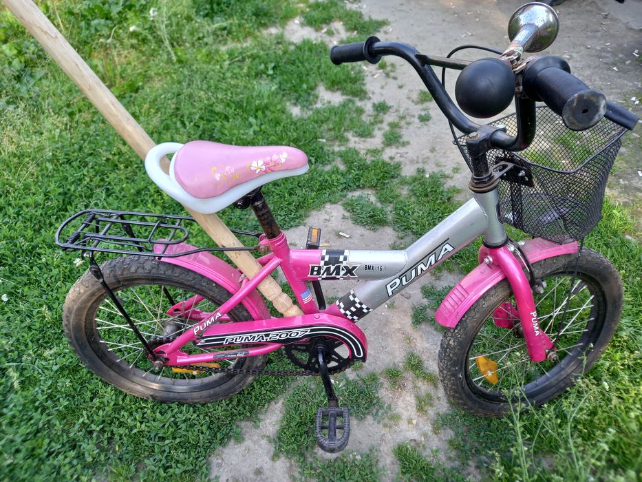 Rower dziewczecy BMX Puma 16"