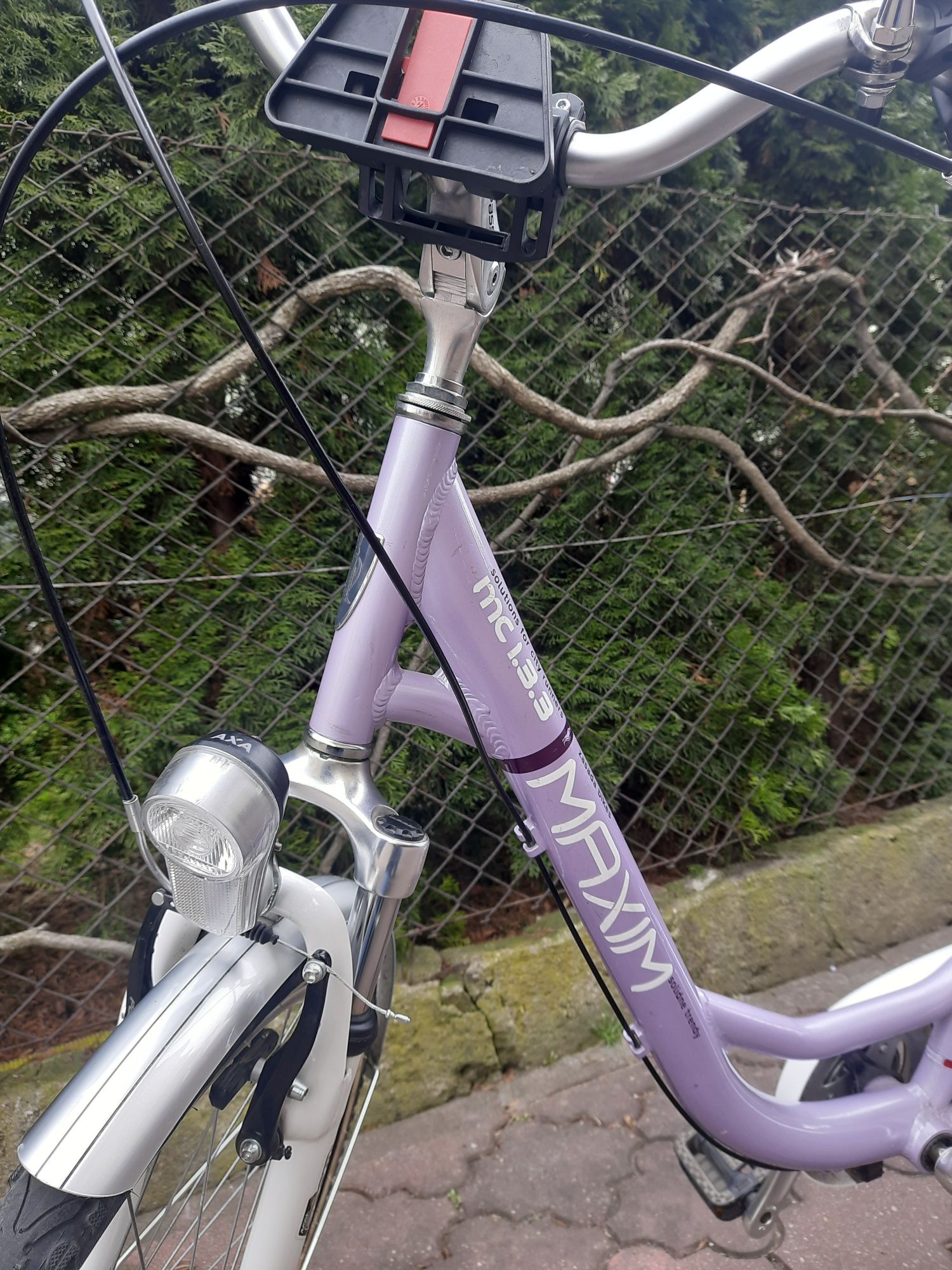 Rower Zasada Bikes Maxim MC 1.3.3 fiolet 26" rama alu 17" + gratis
