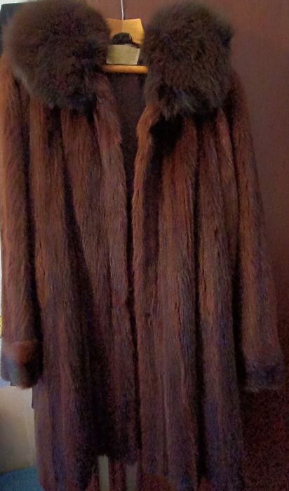 Норковая шуба в идеальном состоянии