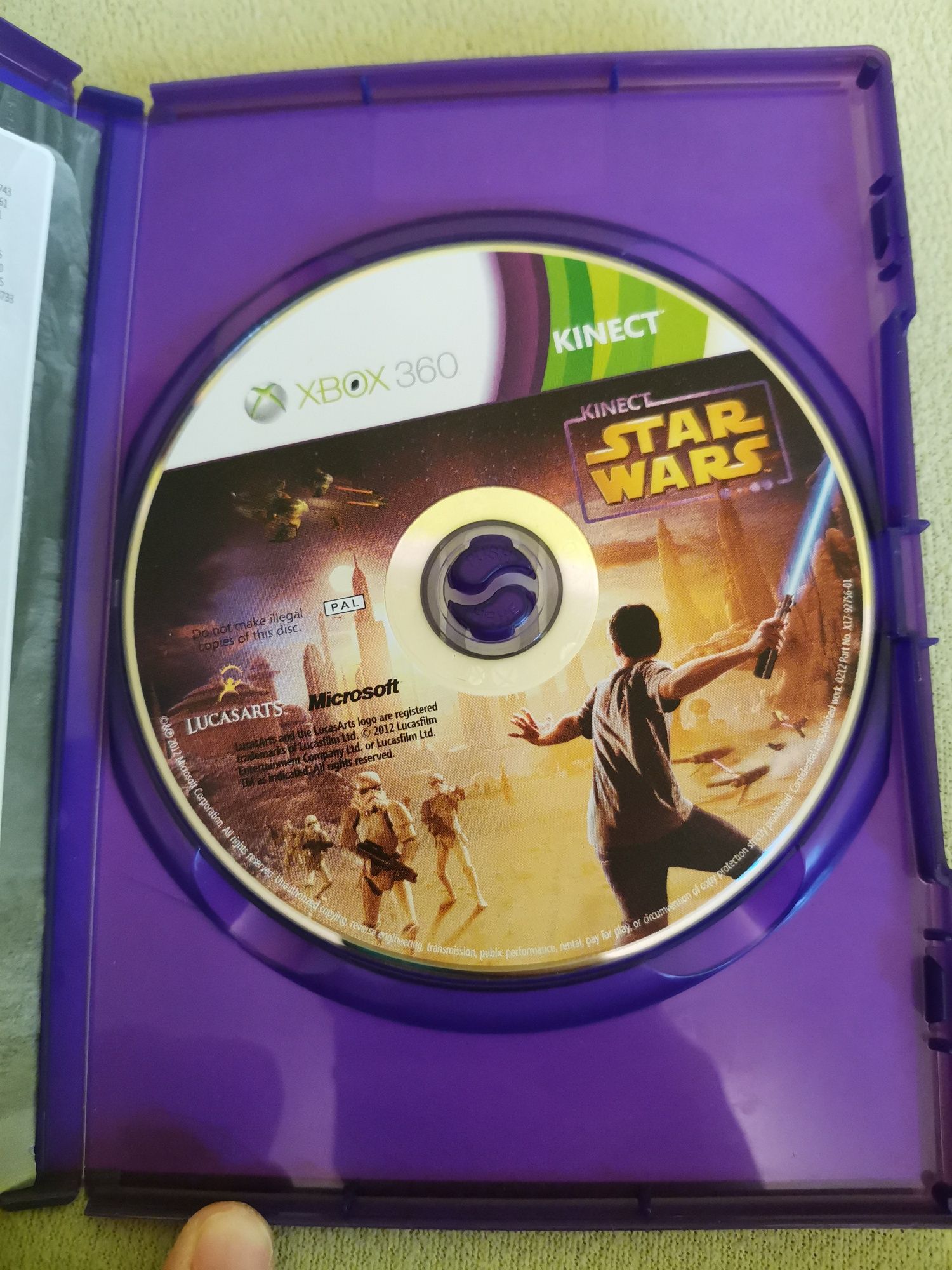 Gra star wars kinect