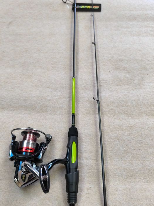 Zestaw spinningowy wędka Legend + Kołowrotek XK + Plecionka X8 0,12mm