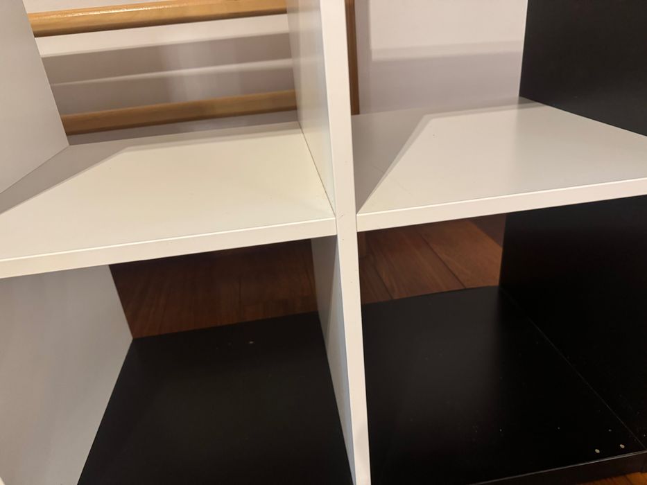 Szafka Ikea czarno-biała