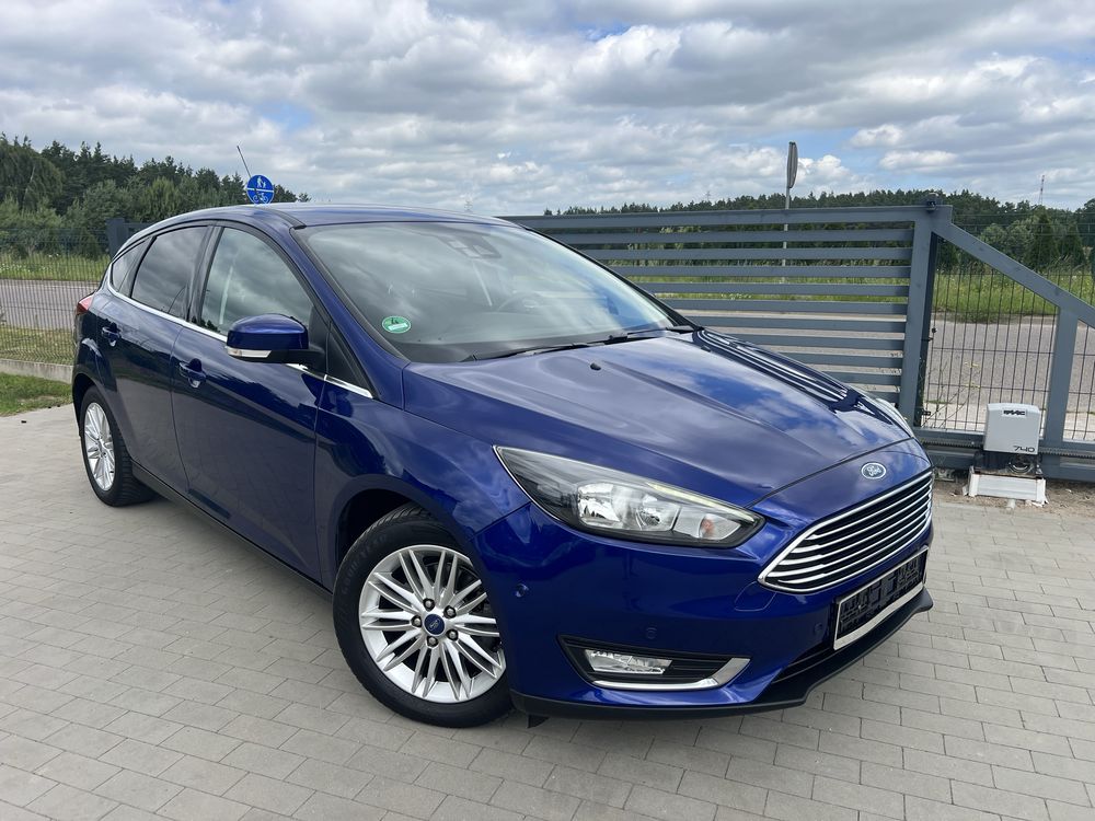 Ford Focus Mk3 Lift 2015r 1.0 Bezyna TITANIUM  Nawigacja