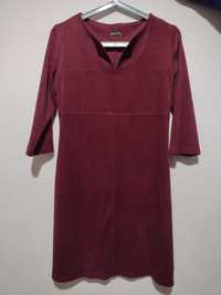 Сукня жіноча, бордовий, весна, розмір M, Україна