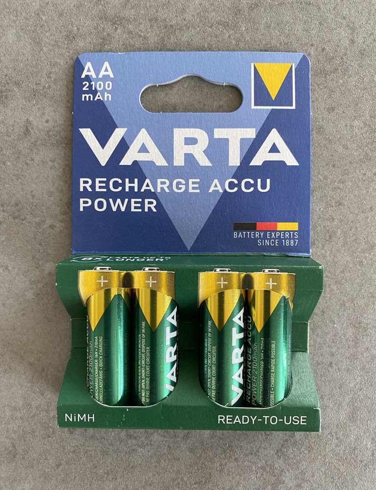 Аккумулятор универсальный Varta Rechargeable AA 2100mAh