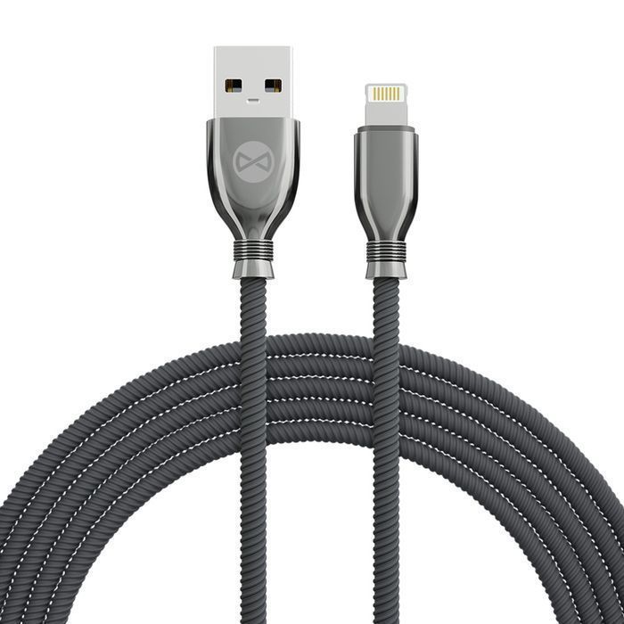 Forever Kabel Tornado Usb - Lightning 1,0 M 3A Czarny