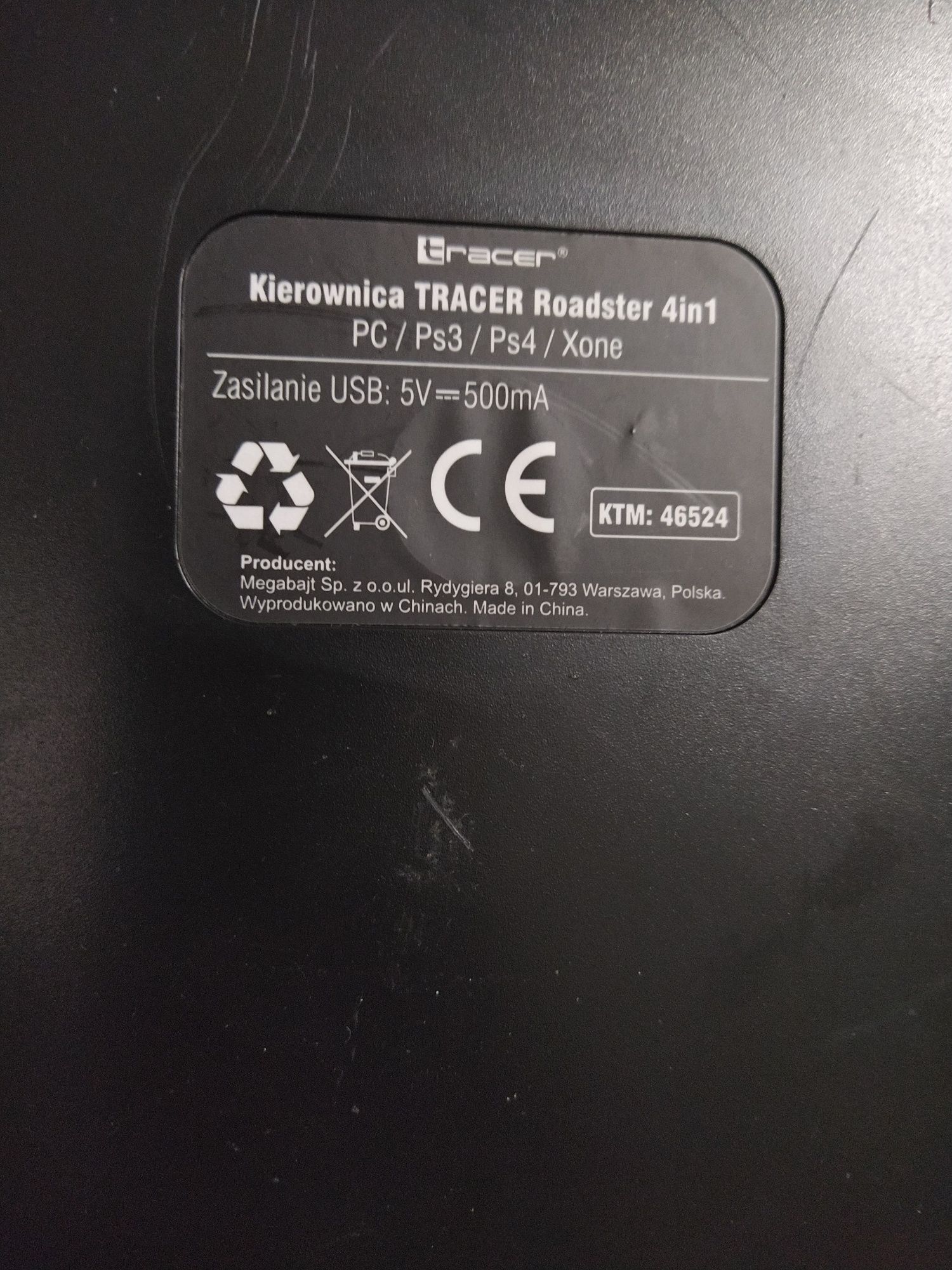 Kierownica tracer 4in1