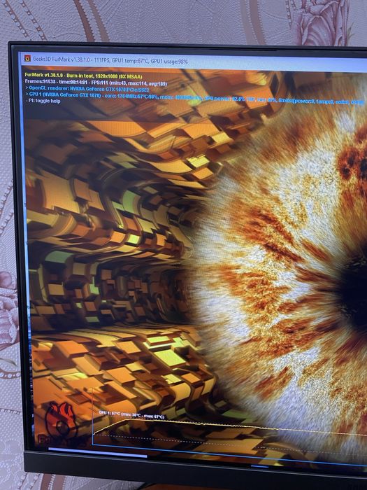 Відеокарта Gigabyte MSI Asus GTX 1070 8gb гариний стан!