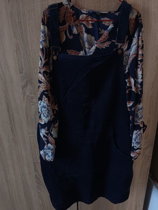 Велюровий сарафан та кофта в тон. Великий розмір.