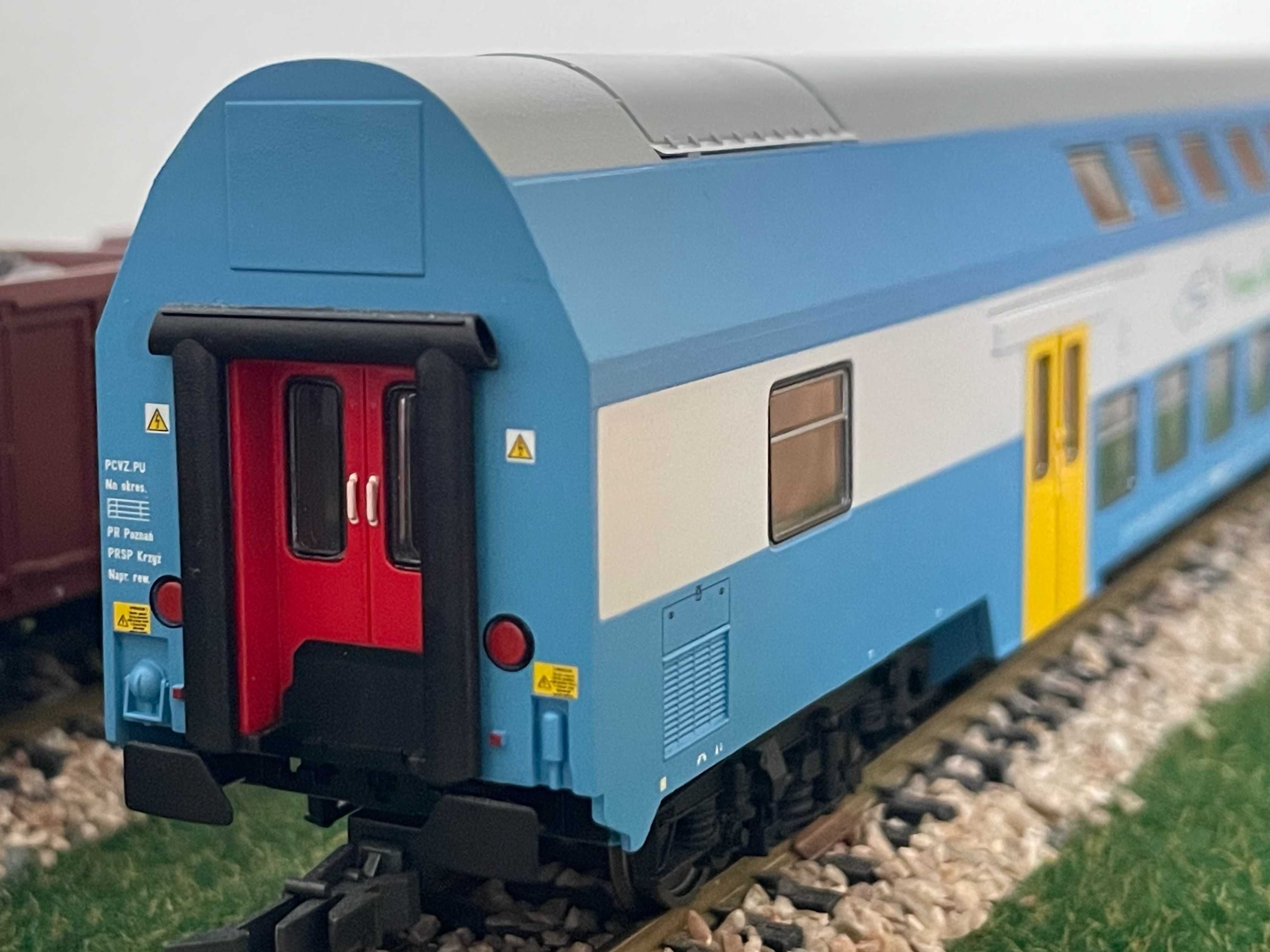 PIKO 97035 EXPERT wagon piętrowy Przewozy Regionalne stan IDEALNY
