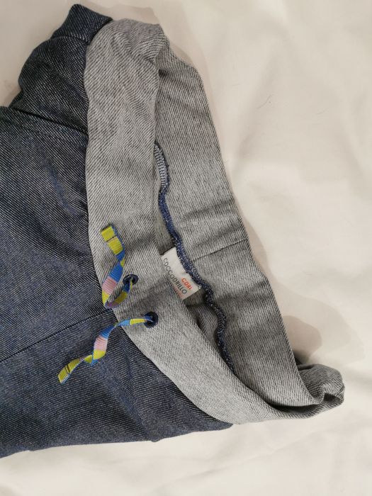 Spodnie dresowe dziewczęce r 158 bawełna coccodrillo ala dżinsy