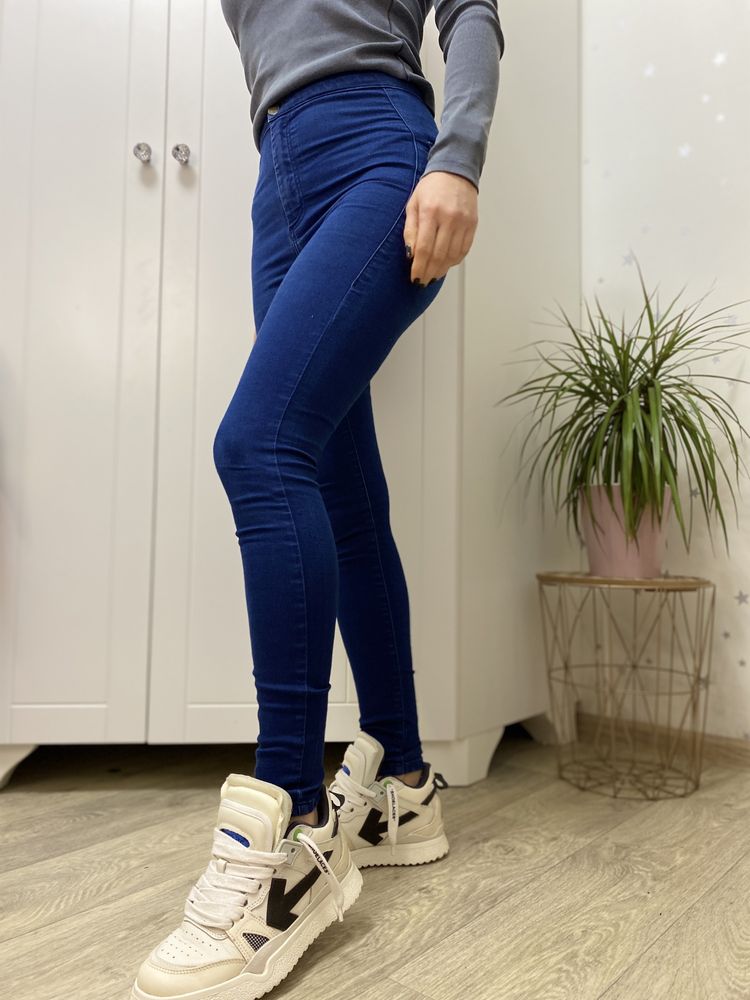 Сині джинси скінні Topshop skinny розмір 25 XS