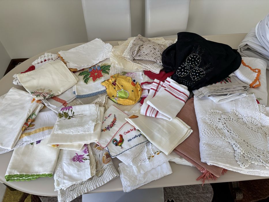 Panos decorativos e toalhas de mesa