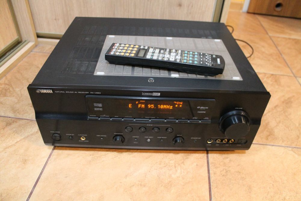 Amplituner Kino Domowe 7.2 Yamaha RX-V663 PILOT