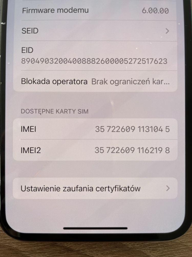 Iphone XS 256GB biały - jak nowy