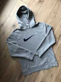 Bluza hoodie Nike "swoosh" central logo rozm.  S vintage