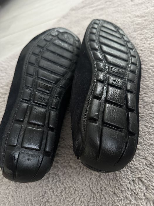 Чорні замшеві мокасини Philipp Plein