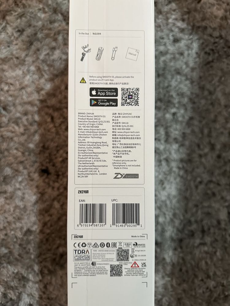 Estabilizador Zhiyun Smooth 5S