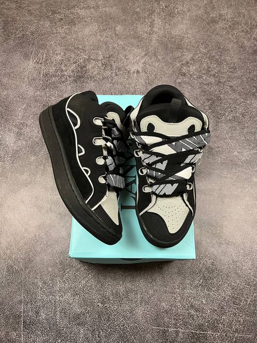 ЛІМІТОВАНА МОДЕЛЬ‼️Кросівки Lanvin Curb Sneakers Black Premium,ланвін.