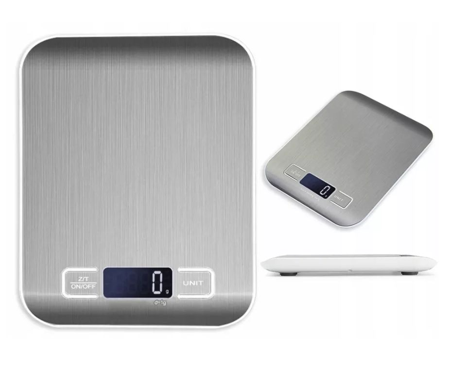 Waga Kuchenna Elektroniczna Płaska 5Kg/1G